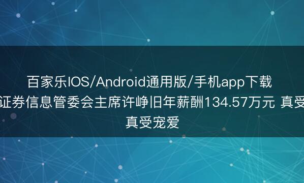 百家乐IOS/Android通用版/手机app下载 中银证券信息管委会主席许峥旧年薪酬134.57万元 真受宠爱